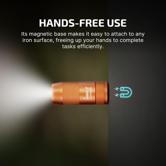 Olight imini 2 Rechargeable Mini Flashlight Orange