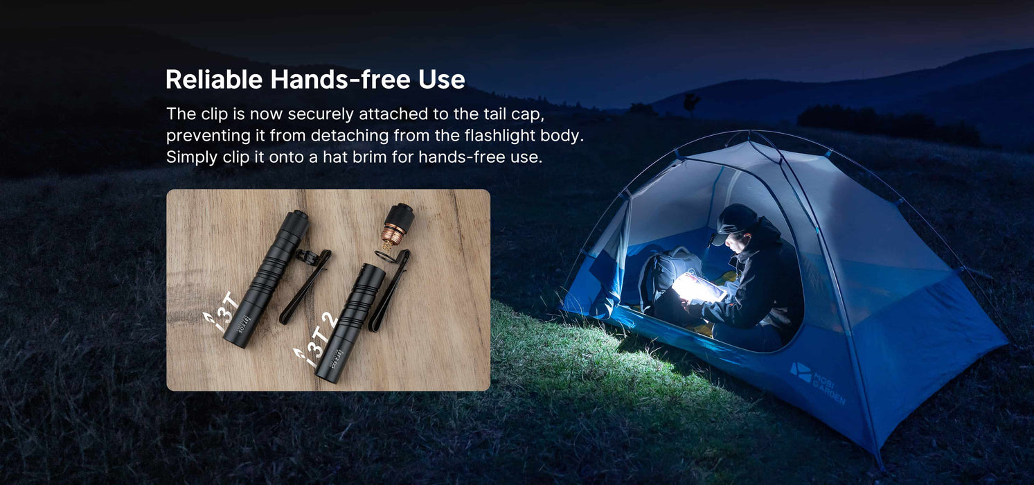 Olight i3T 2 EOS Zombie Green EDC Flashlight (I3T2ZOMG)