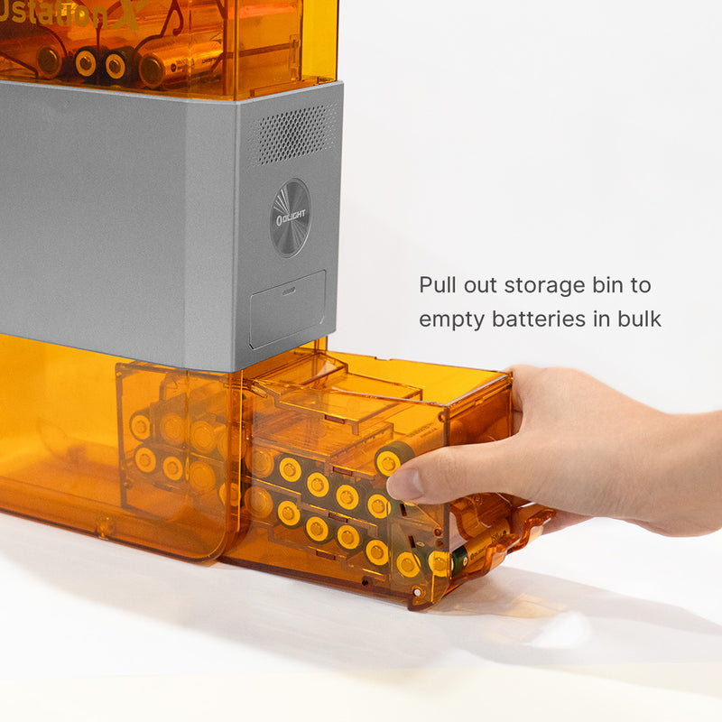 Olight Ostation X 3-in-1 Automatic Rechargeable AA Battery Charger (OSTATIONXAA)