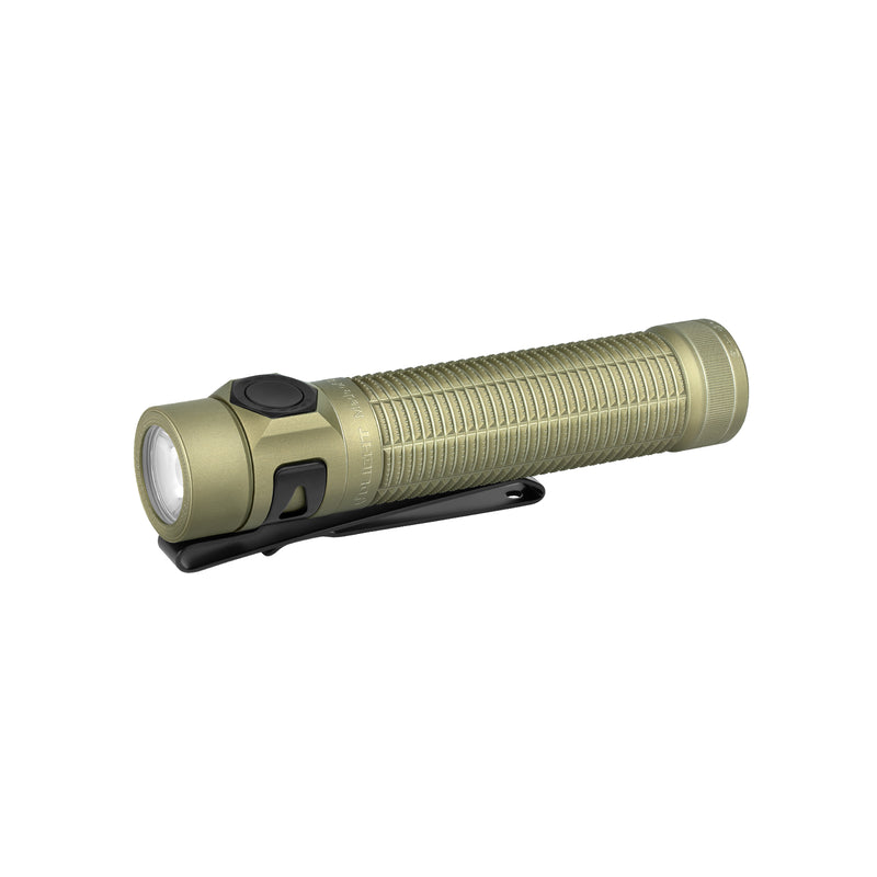 Olight Baton Ultra Olive Green: Dual Switch High Lumen Compact EDC Flashlight