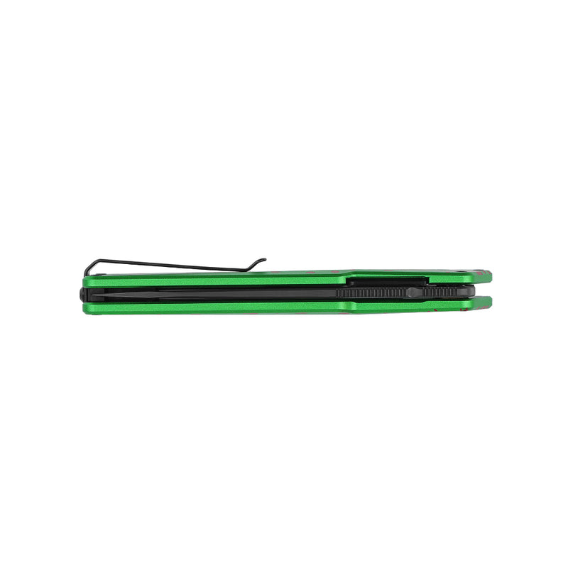 Olight AION Zombie Green Flipper Folding Pocket Knife Nitro‑V Steel (Ostap Hel Design)
