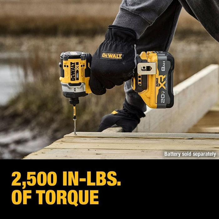 DEWALT DCF860B XR 20-volt Max 1/4-in Brushless Cordless Impact Driver (Tool Only )