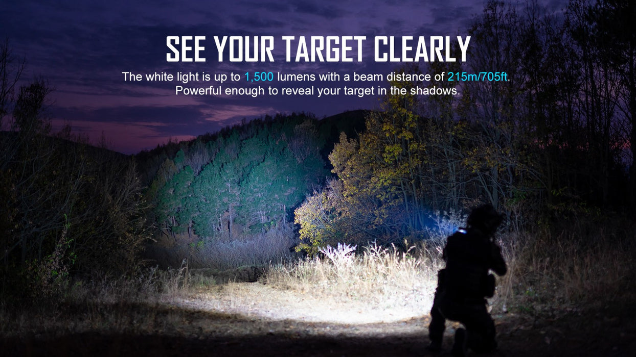 Olight Odin GL Tactical Flashlight (ODINGLPBK0
