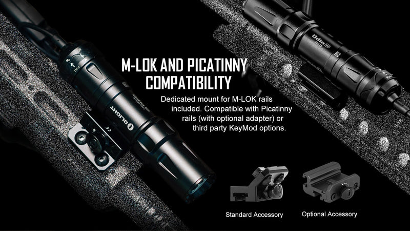 Olight Odin Mini Black Tactical Flashlight (ODINMINIBK)