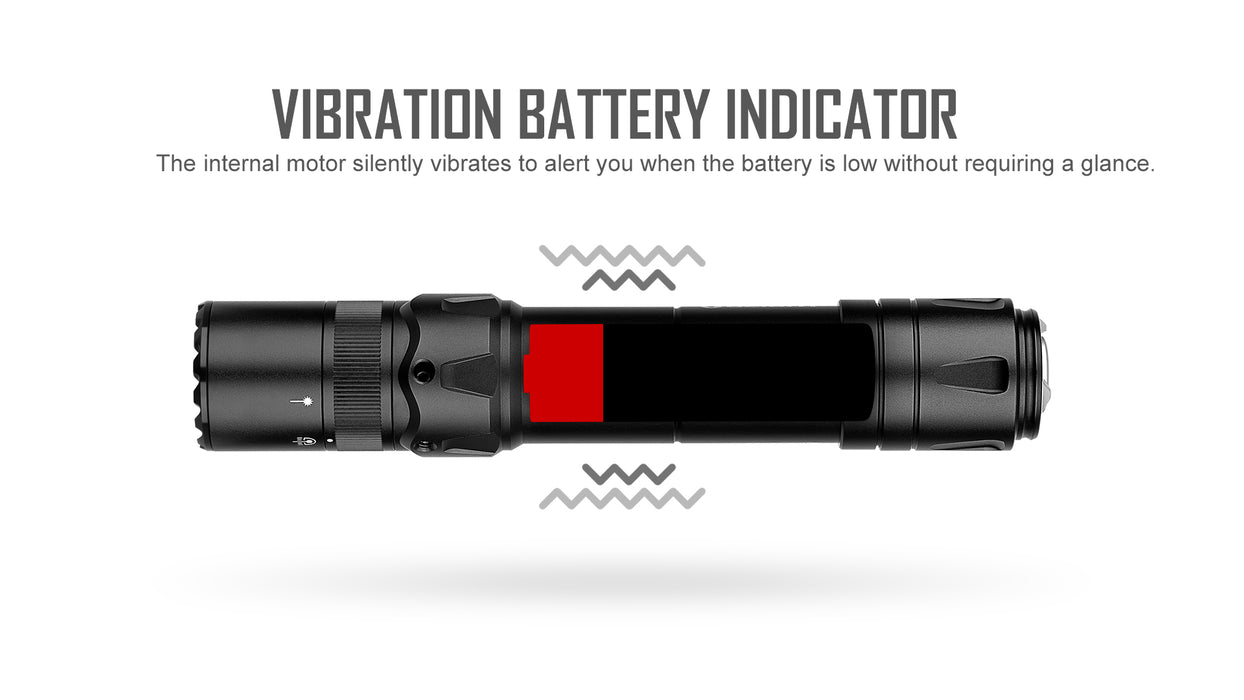 Olight Odin GL Tactical Flashlight (ODINGLPBK0