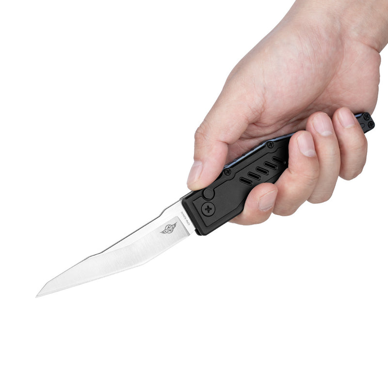 Olight Mettle 3 Black EDC Knife CPM-S35VN Blade TC4 Titanium Handle