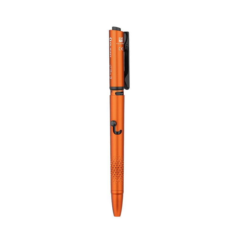 Olight O'Pen 3 Multifunctional Pen Light with 120 Lumens & Green Laser Orange