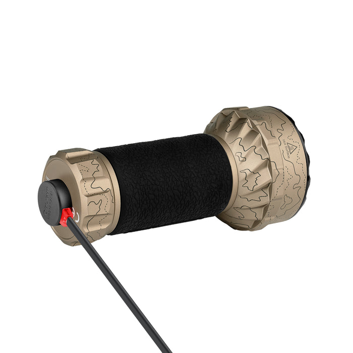 Olight Marauder Mini Desert Terrain Powerful LED Flashlight With RGB (MARAUDERMINIDT)