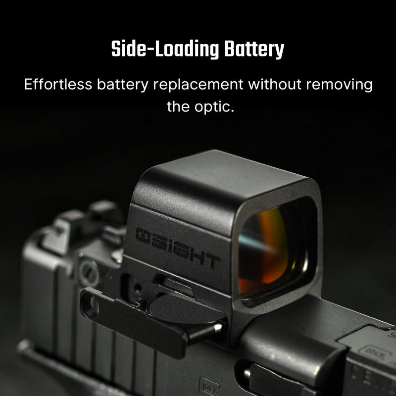 Olight Osight SE Enclosed Red Dot Optic 6 MOA Dot RMSc Footprint Black