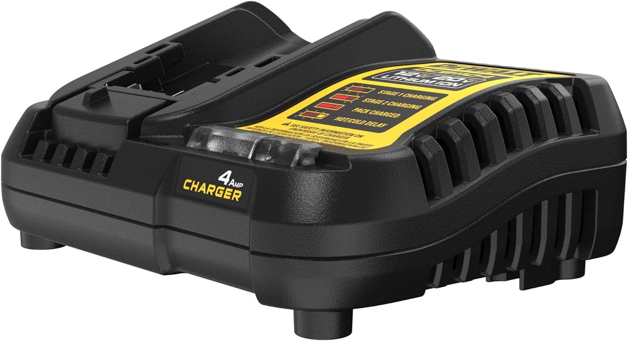 DEWALT DCB1104 12V MAX/20V MAX Lithium Ion Battery Charger, 4 Amp, Waterproof , OEM PACKAGING