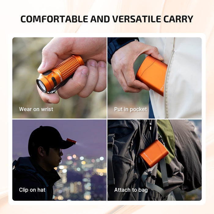Olight Baton 4 Premium Edition Orange (BATON4KITOG)
