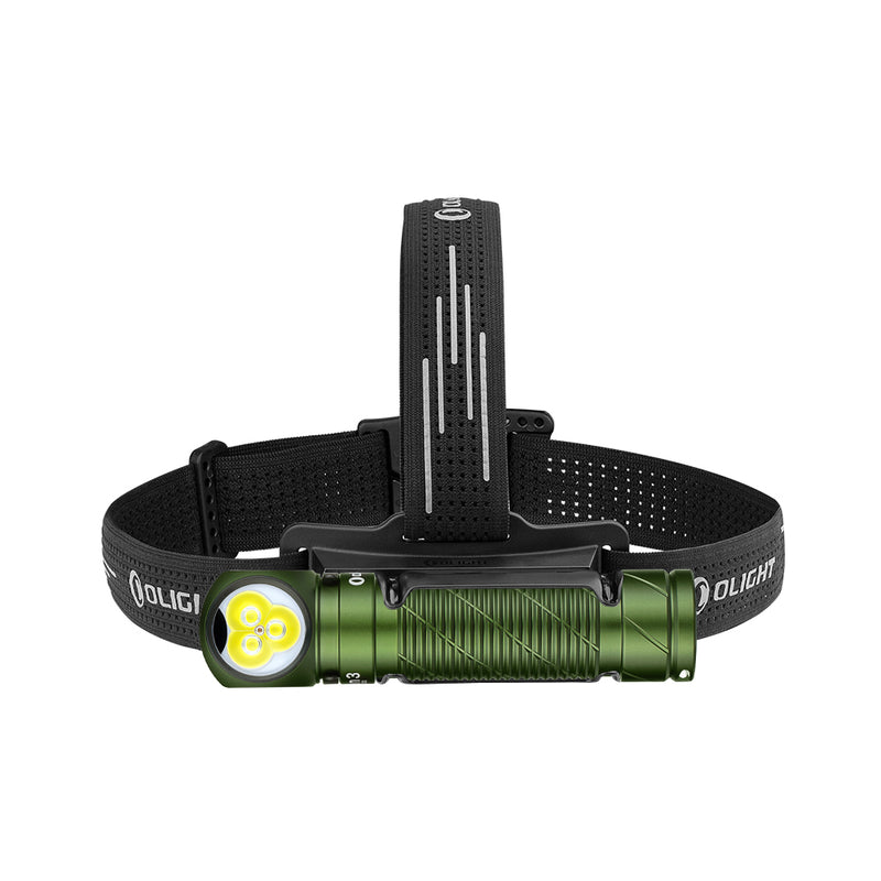 DIY Bundle Perun 3 Headlamp 3000 Lumens White Light and Red Light OD Green