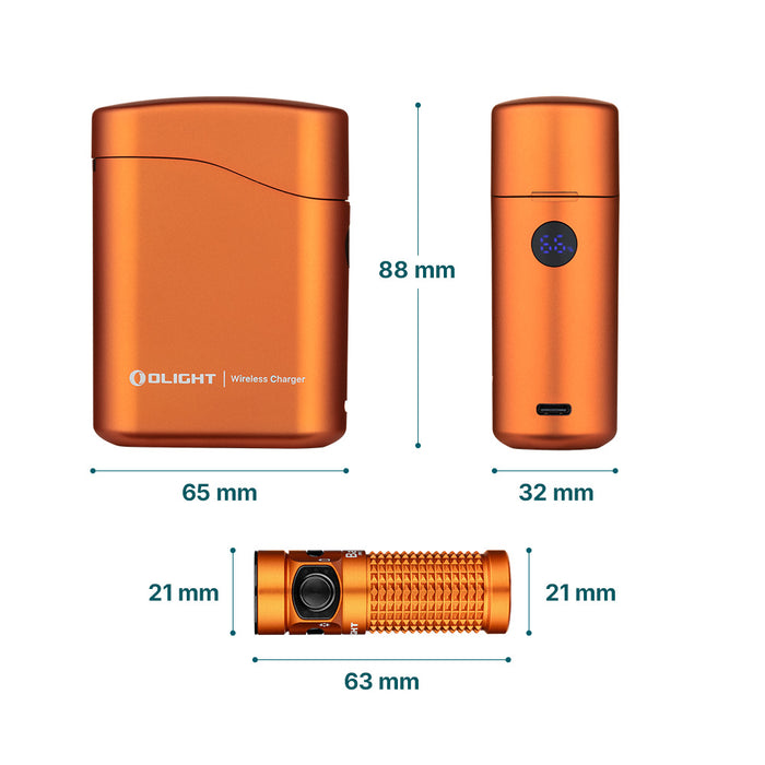 Olight Baton 4 Premium Edition Orange (BATON4KITOG)