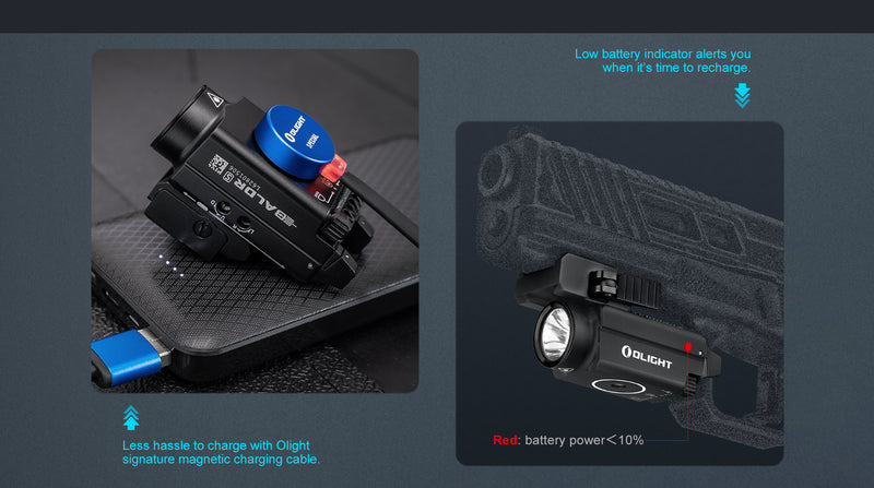 Olight Baldr S Flat Dark Earth Tactical Light (BALDRSFLDKET)