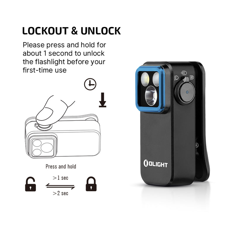 Olight Oclip Pro Black 2026 Horse Crest Edition