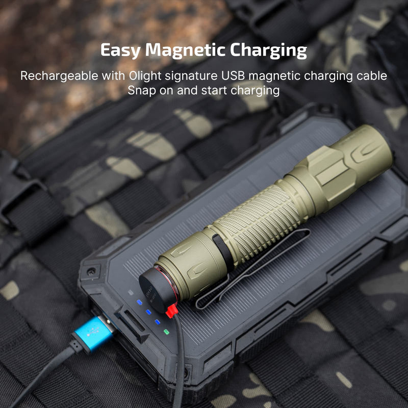 Olight Warrior Ultra Flashlight (Olive Green) (12)