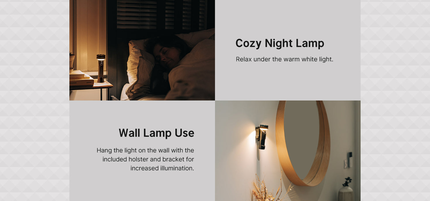 Olight Prowess Orange Multifunctional Flashlight (PROWESSORG)