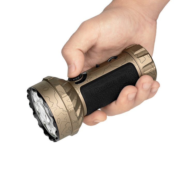 Olight Marauder Mini Desert Terrain Powerful LED Flashlight With RGB (MARAUDERMINIDT)