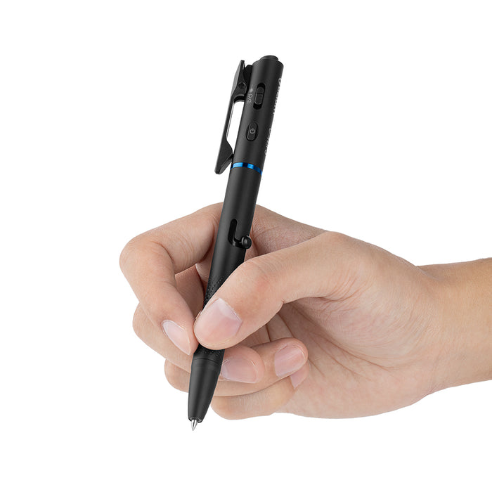 Olight O'Pen 3 Multifunctional Pen Light with 120 Lumens & Green Laser Black