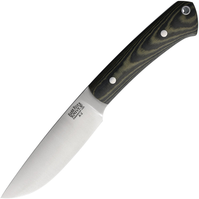 Bark River Highland Special Fixed Blade Knife — A2 / Green [BA114MBGL] — product view 1
