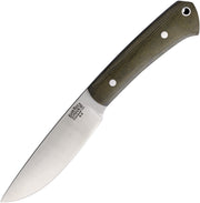 Bark River Highland Special Fixed Blade Knife — A2 / Green [BA114MGC] — product view 1