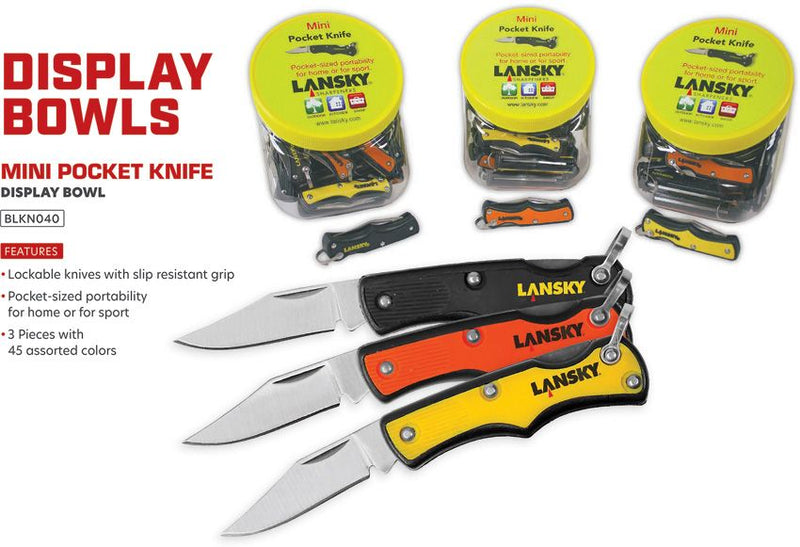 Lansky BLKN040 Mini Lockback Bowl (LS [BLKN040]