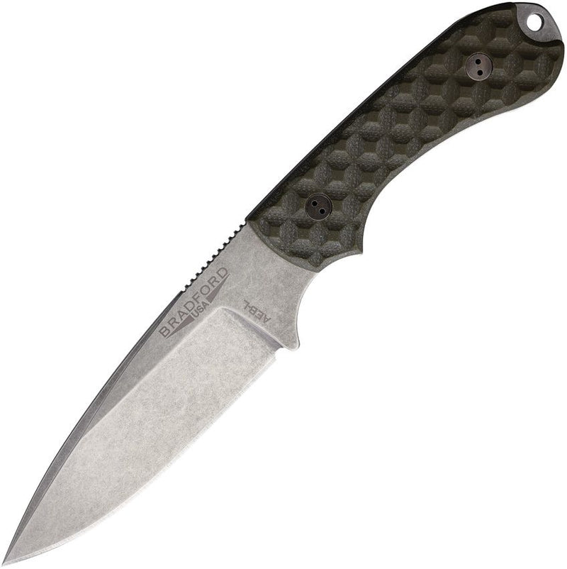 Bradford Knives Guardian 3.2 Textured OD Fixed Blade Knife [3.2FE-002-AEBL]