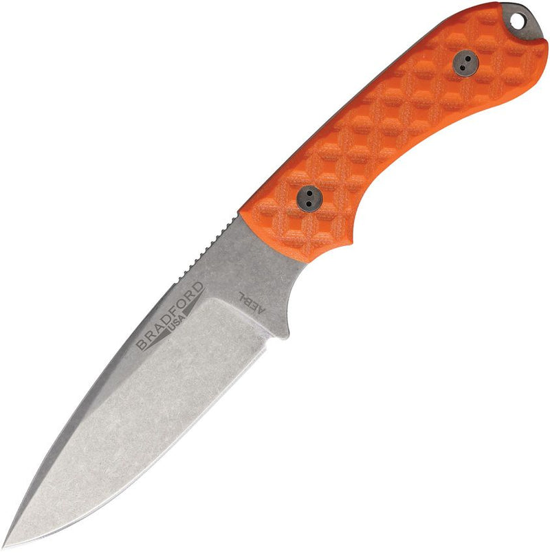 Bradford Knives Guardian 3.2 3D Org G10 Fixed Blade Knife [3.2FE-005-AEBL]