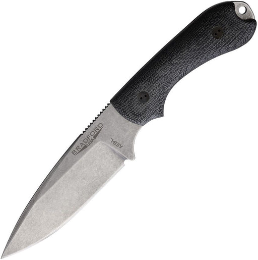 Bradford Knives Guardian 3.2 3D Black Micarta Fixed Blade Knife [3.2FE-101-AEBL]