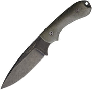 Bradford Guardian 3.2 OD Green Micarta 3.5" AEB-L Fixed Blade Knife [3.2FE-102N-AEBL] — view 1