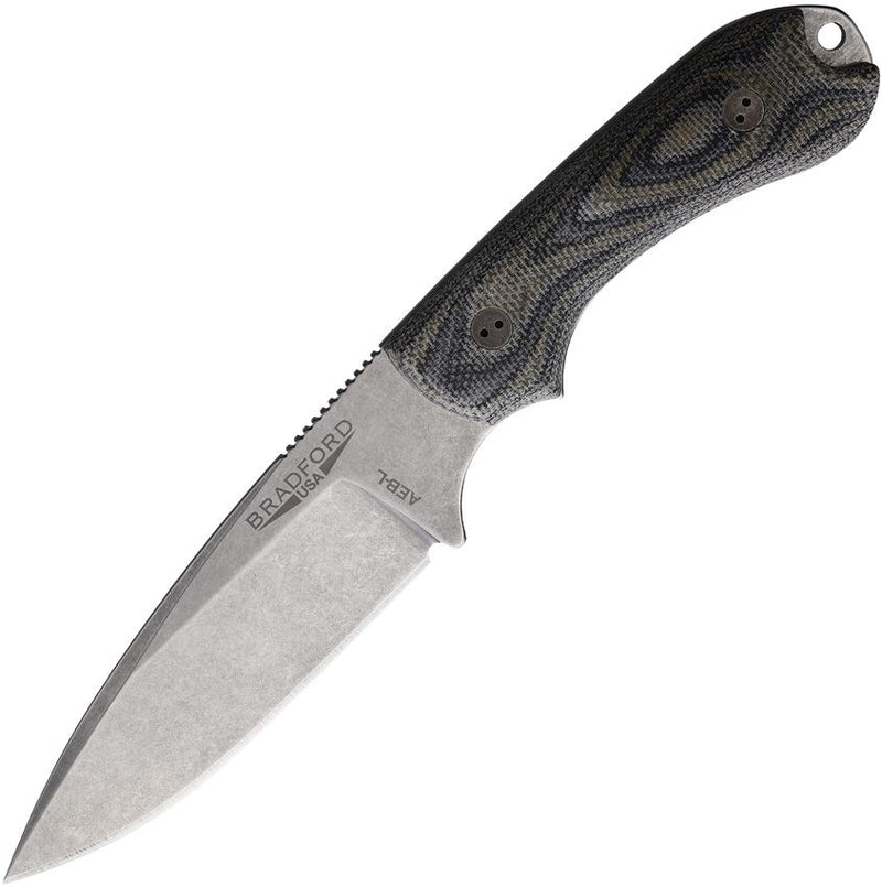 Bradford Knives Guardian 3.2 3D Camo Micarta Fixed Blade Knife [3.2FE-109-AEBL]