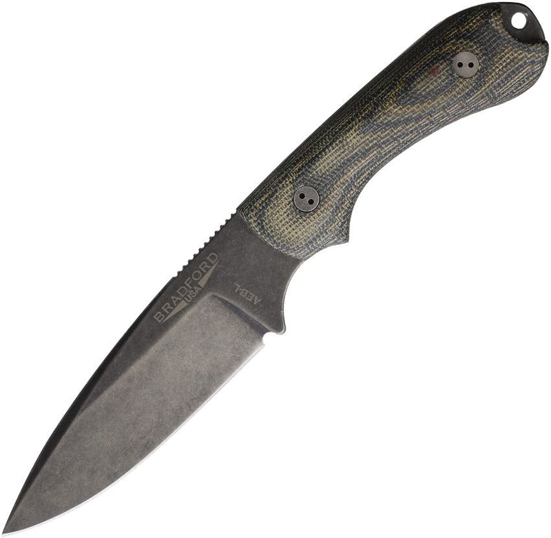 Bradford Knives Guardian 3.2 3D Camo Micarta Fixed Blade Knife [3.2FE-109N-AEBL]
