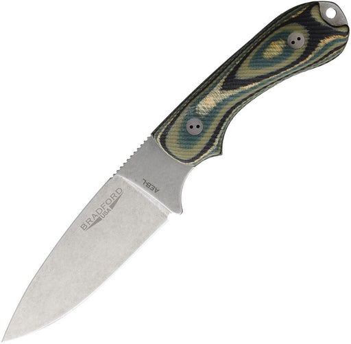 Bradford Knives Guardian 3.2 3D Forest G-Wood Fixed Blade Knife [3.2FH-128-AEBL]