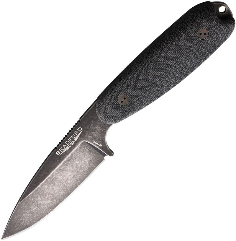 Bradford Knives Guardian 3.5 Sabre Fixed Blade Knife [3.5S-101N-N690]