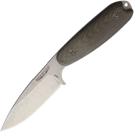 Bradford Knives Guardian 3.5 OD Green Fixed Blade Knife [3.5S-102-N690]