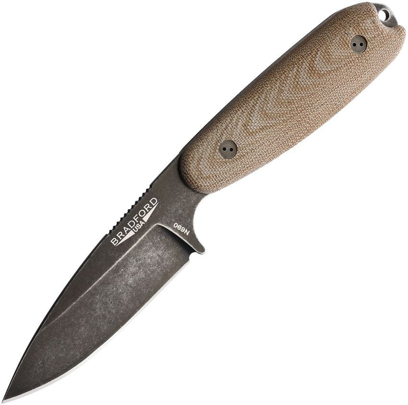 Bradford Knives Guardian 3.5 Sabre Fixed Blade Knife [3.5S-104N-N690]
