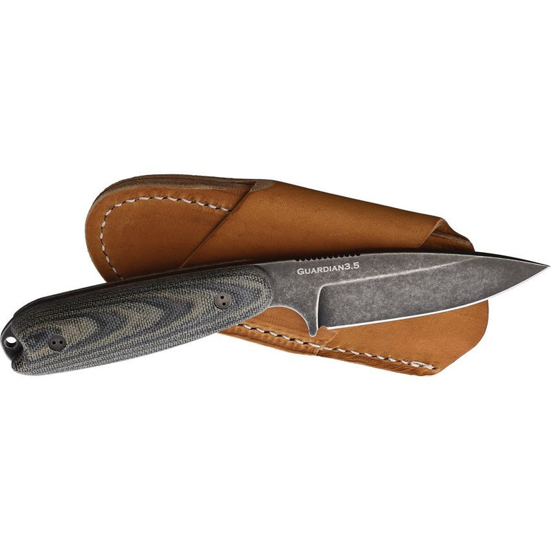 Bradford Knives Guardian 3.5 Sabre Fixed Blade Knife [3.5S-109N-N690]