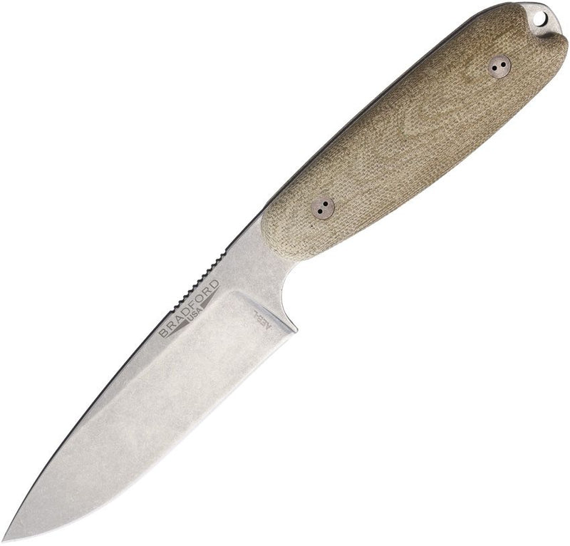 Bradford Knives Guardian 3.5XL Fixed Blade Grn [35XL-102-AEBL]