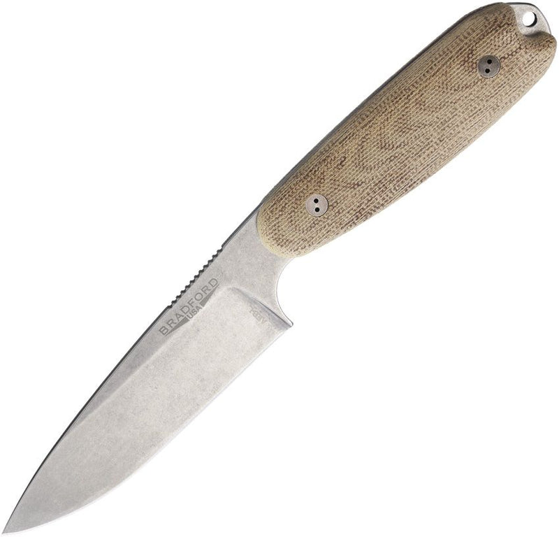 Bradford Knives Guardian 3.5XL Fixed Blade Nat [35XL-104-AEBL]