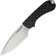Bradford Guardian 3 Black Sculpted G10 3.5" AEB-L Fixed Blade Knife [3FE-001-AEBL] — view 1