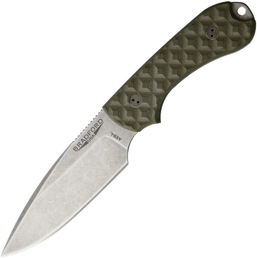 Bradford Knives Guardian 3 OD Green Fixed Blade Knife [3FE-002-AEBL]