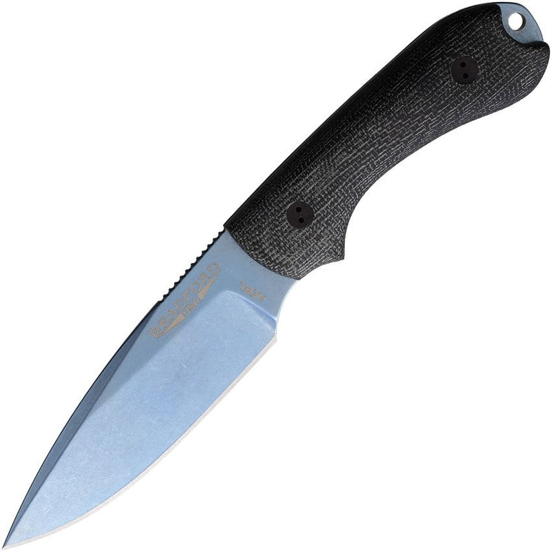 Bradford Knives Guardian 3 Blue PVD Micarta Fixed Blade Knife [3FE-101P-AEBL]