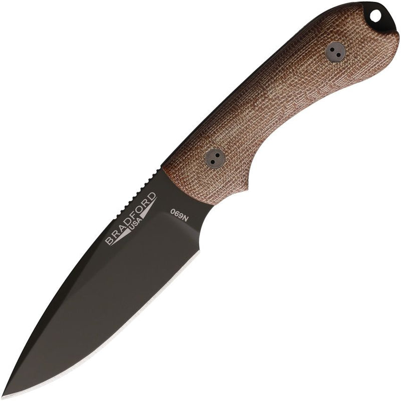 Bradford Knives Guardian 3 OD Cerakote Fixed Blade Knife [3FE-104OD-N690]