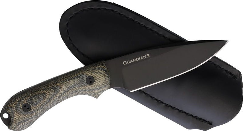 Bradford Knives Guardian 3 DLC 3D Camo Fixed Blade Knife [3FE-109B-N690]