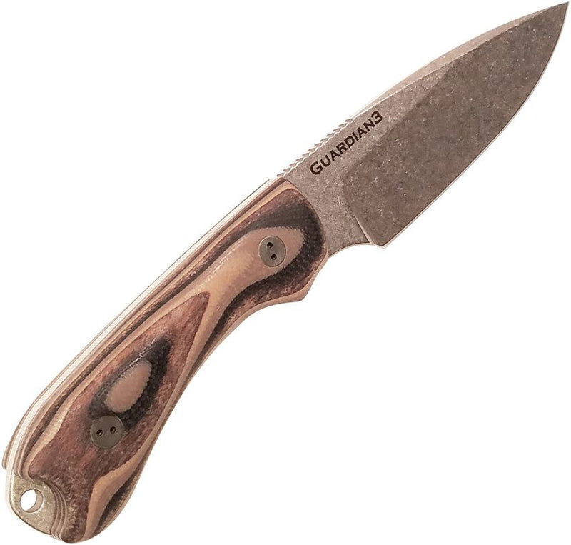 Bradford Knives Guardian 3 G-Wood Fixed Blade Knife [3FE-115-N690]