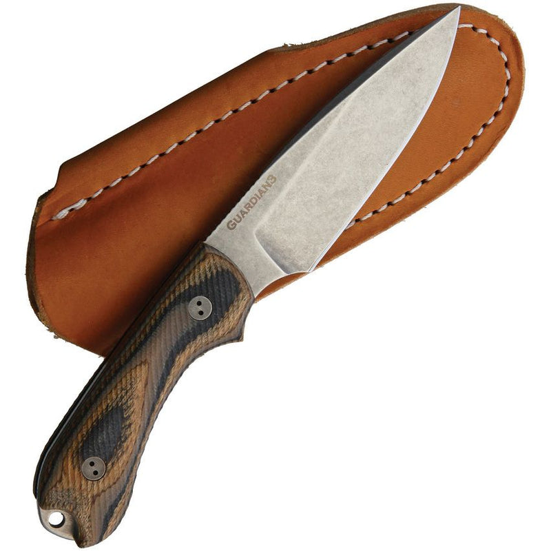 Bradford Knives Guardian 3 3D G-Wood Fixed Blade Knife [3FE-115-AEBL]