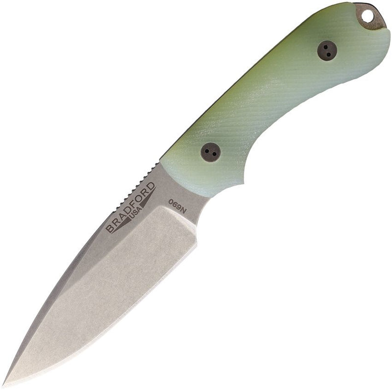 Bradford Knives Guardian 3 Ghost Fixed Blade Knife [3FE-117-N690]