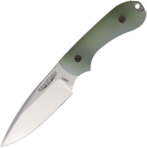 Bradford Knives Guardian 3 HP 3D Ghost G10 Fixed Blade Knife [3FE-117HP-AEBL]