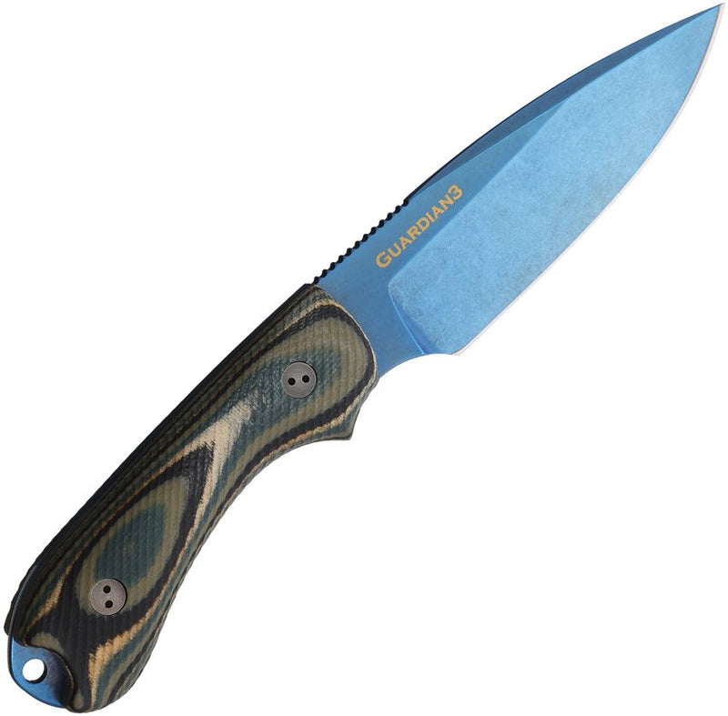 Bradford Knives Guardian 3 Fixed Blade Blue [3FE-128P-AEBL]