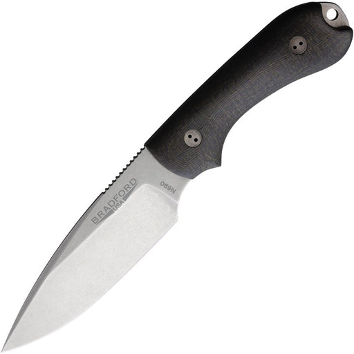 Bradford Knives Guardian 3 OD Burlap Fixed Blade Knife [3FE-134-N690]